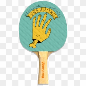 Hand Of Pong Designer Ping Pong Paddle - Pong, HD Png Download - ping pong paddle png
