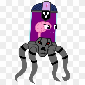Jewelsfriend, Brain, Brainiac, Brainy Twilight, Crossover, - Cartoon, HD Png Download - brain cartoon png