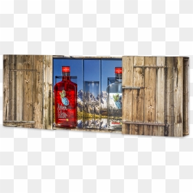 Stone Pine Box With A Glass - Absolut Vodka, HD Png Download - absolut vodka png