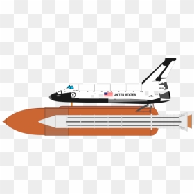 Space Shuttle Vector Drawing - Space Ship Shuttle Vector, HD Png Download - shuttle png