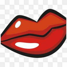 Pictures Of Cartoon Lips , Png Download - Cartoon Red Lips Png Transparent, Png Download - cartoon lips png
