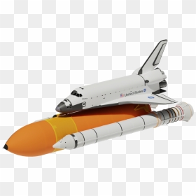 Space Fuel Tank Png, Transparent Png - shuttle png