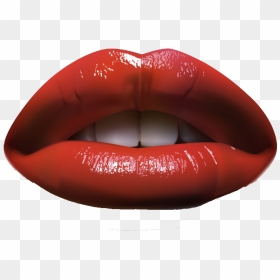 Violent Lips , Transparent Cartoons - Stickers Bouche Doré, HD Png ...