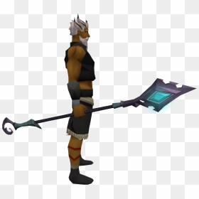 Mystic Water Staff Runescape Wiki Fandom Powered By - Starfury Weapons Runescape, HD Png Download - ice sickle png