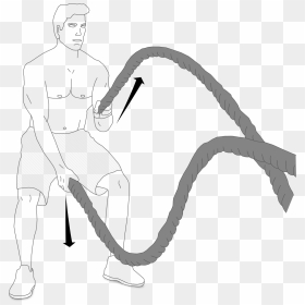 Alternate Wave Battle Rope, HD Png Download - ropes png