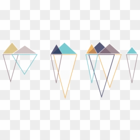 Mountains Icebergs Transparent Background - Triangle, HD Png Download - png mountains