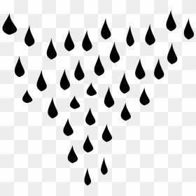 Transparent Rain Splash Png - Rain Drops Svg, Png Download - rain splash png