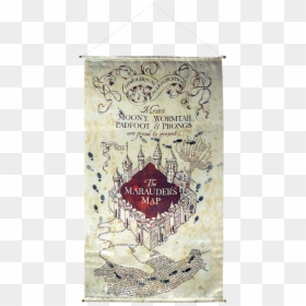 Harry Potter Marauders Map, HD Png Download - marauders map footprints png