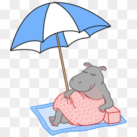 Payung Pantai Kartun Png, Transparent Png - clifford the big red dog png