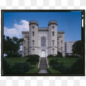 Old Louisiana State Capitol, HD Png Download - old building png
