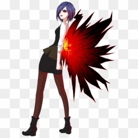 Anime, HD Png Download - tokyo ghoul touka png