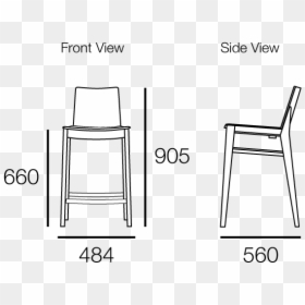 Chair, HD Png Download - bar stool png