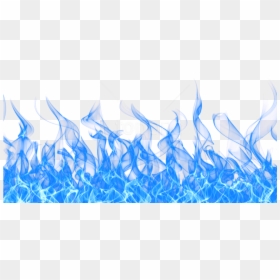 Blue Flames Transparent Background, HD Png Download - flame background png