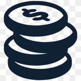 Loans Red, HD Png Download - coin stack png