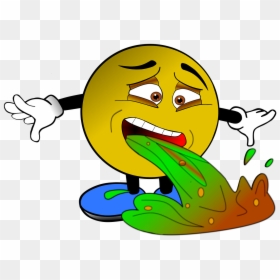 Throw Up Clip Art, HD Png Download - throw up emoji png