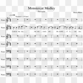 Sheet Music, HD Png Download - monstercat png