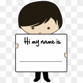 Name, HD Png Download - hello my name is sticker png