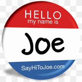 Circle, HD Png Download - hello my name is sticker png