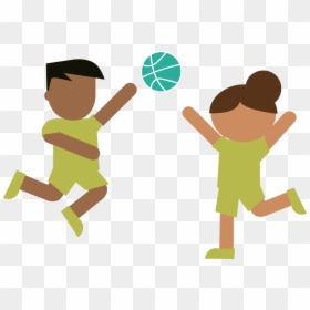 Physical Education Png, Transparent Png - kids playing clipart png