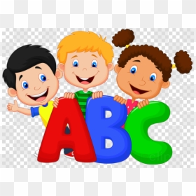 Abc Clipart, HD Png Download - kids playing clipart png