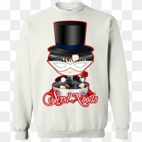 Crew Neck, HD Png Download - tuxedo mask png