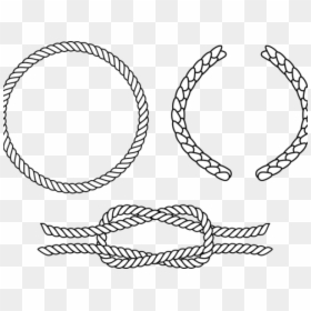 Drawing, HD Png Download - rope line png