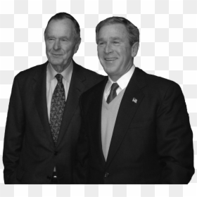 He Recognized That Serving Others Enriched The Giver's - Tuxedo, HD Png Download - george bush face png