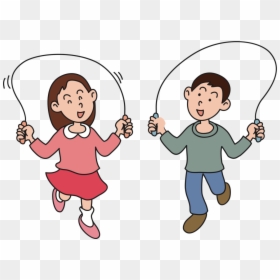 Jumping Rope Clip Art, HD Png Download - rope line png
