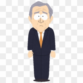 George Bush South Park, HD Png Download - george bush face png