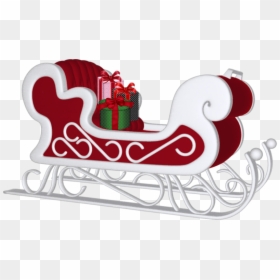 Christmas Day, HD Png Download - santas sleigh png