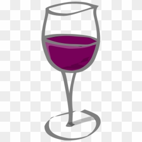 Verre De Vin Blanc, HD Png Download - wine vector png