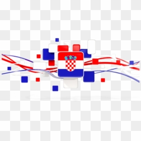 Croatian Flag, HD Png Download - lines pattern png