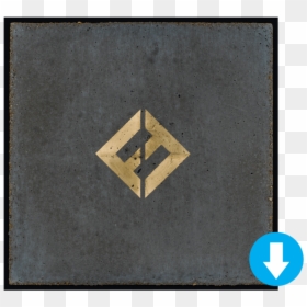 Foo Fighters Concrete And Gold Cd, HD Png Download - foo fighters logo png