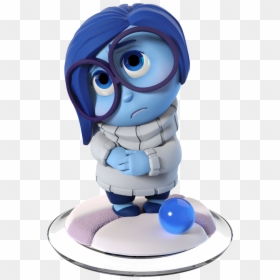 Inside Out Disney Infinity Sadness, HD Png Download - disney infinity logo png