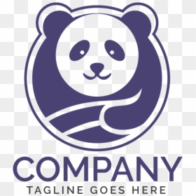 Giant Panda, HD Png Download - panda logo png
