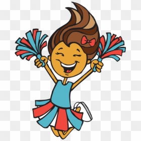 Clipart Cheerleader, HD Png Download - cheerleader clipart png