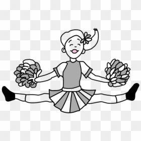 Cheerleaders Png, Transparent Png - cheerleader clipart png