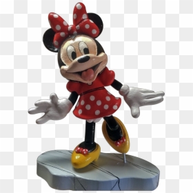 Figurine, HD Png Download - minnie mouse red png