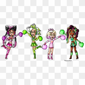Splatoon Cheerleader, HD Png Download - cheerleader clipart png