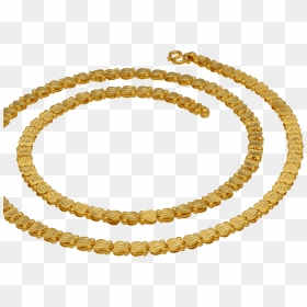 Necklace, HD Png Download - golden chain png