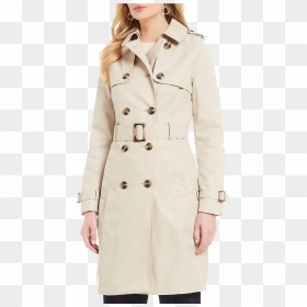 Trench Coat For Women Png Free Pic - Overcoat, Transparent Png - trench coat png