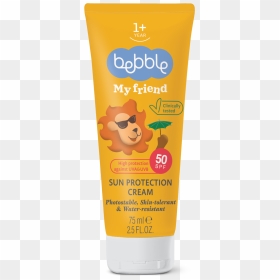 Sun Protection Cream Spf50 - Bebble My Friend Spf 50 1+ 75ml, HD Png Download - sunlight effect png