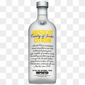 Absolut Vodka 2l Lemon, HD Png Download - absolut vodka png