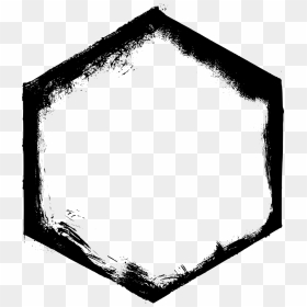 Hexagon Shape Clip Art - Transparent Background Hexagon Frame, HD Png Download - hexagon shape png