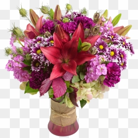 Fall Wrapped Up Bouquet - Flower Bouquet, HD Png Download - fall flowers png
