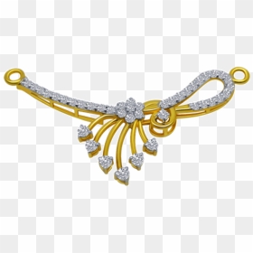 14kt Yellow Gold Pendant For Women - Golden Eagle, HD Png Download - golden chain png