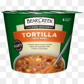 Tortilla Soup Bowl - Bear Creek Broccoli Cheddar Soup Mix, HD Png Download - bowl of soup png