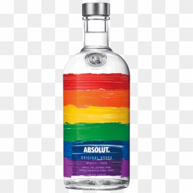 Sweden Imported Absolut Absolute Vodka Proud Limited - Absolut Rainbow, HD Png Download - absolut vodka png