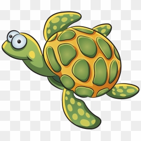 Shapes Clipart Turtle - Cartoon Sea Turtle Png, Transparent Png - turtle cartoon png