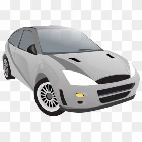 Ford Focus Clip Art, HD Png Download - fast car png